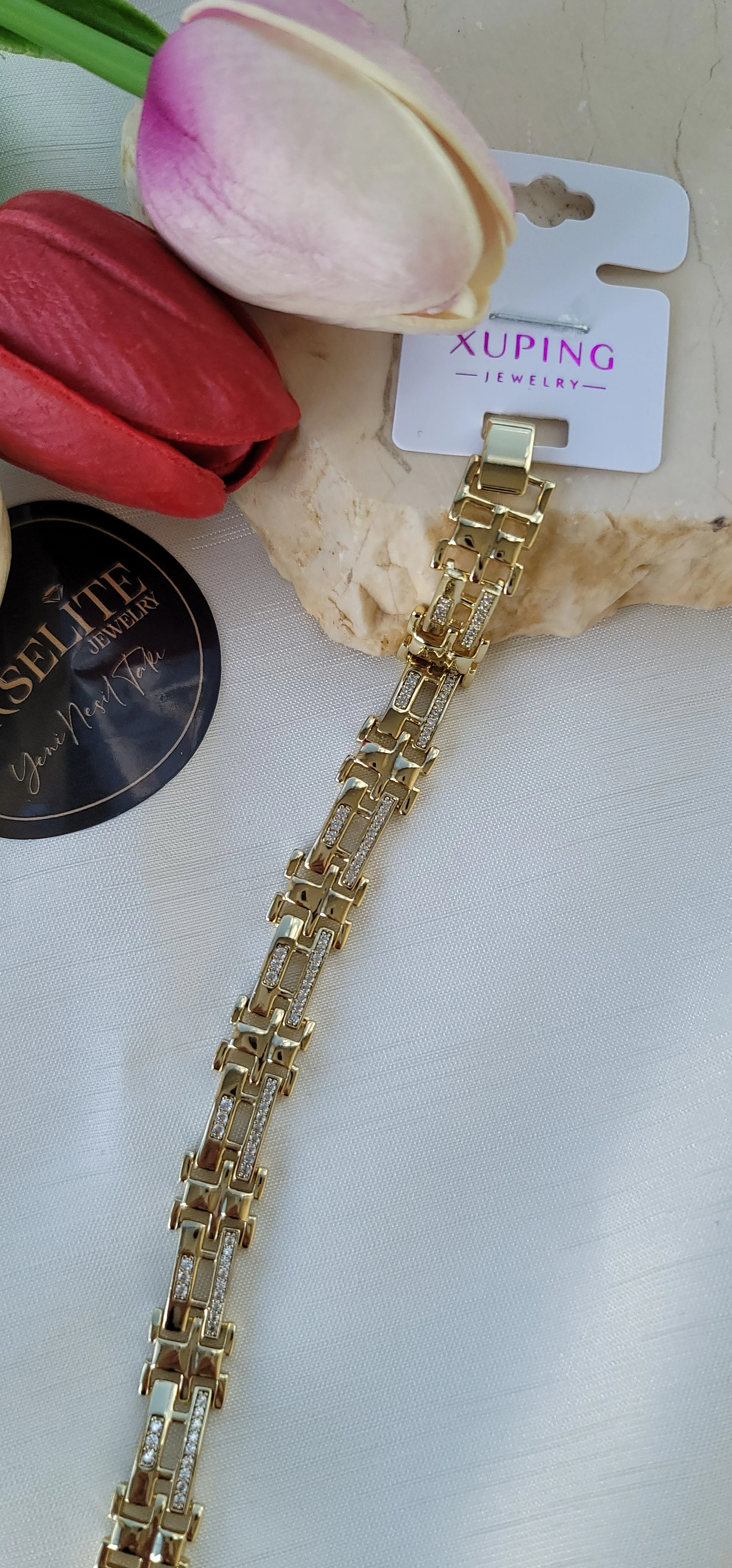 Vip zirkon taşlı bileklik