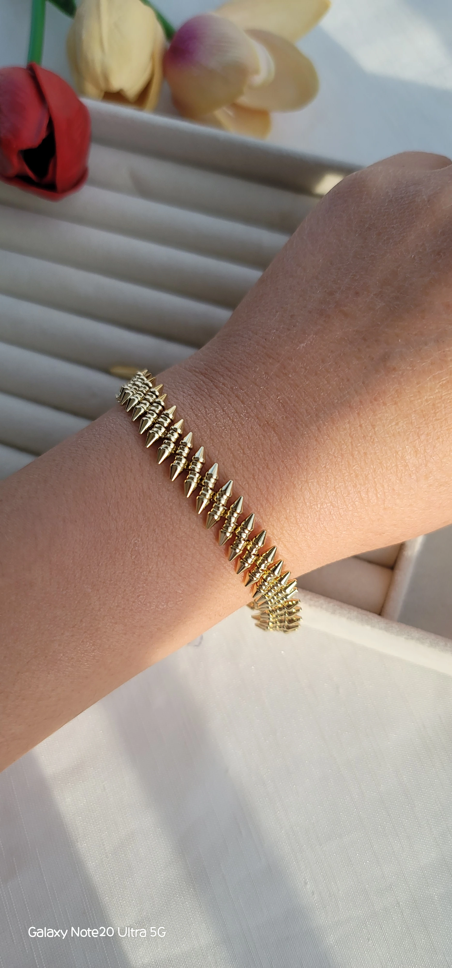 Xuping ince ctr bileklik