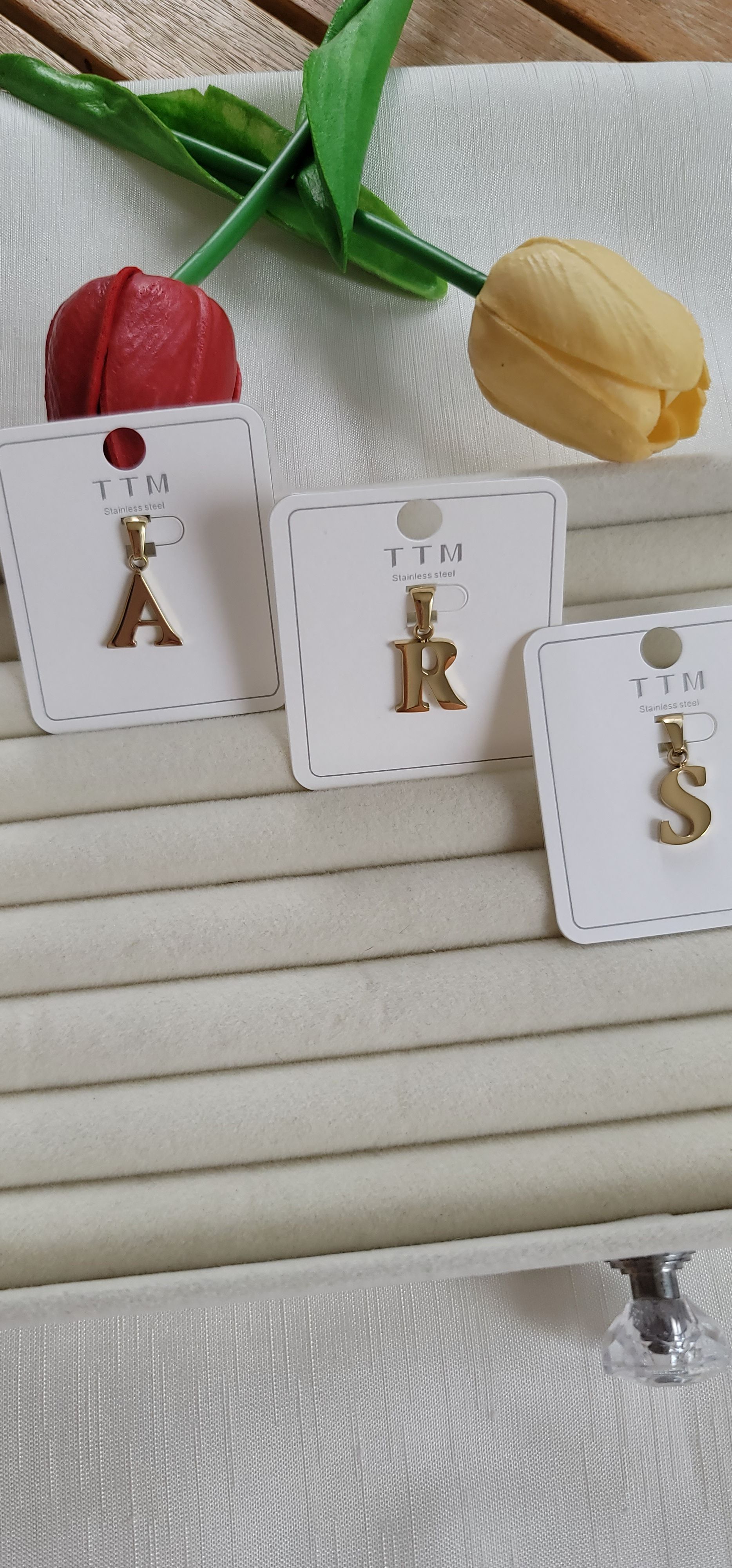 Vip 14k harf kolye ucu