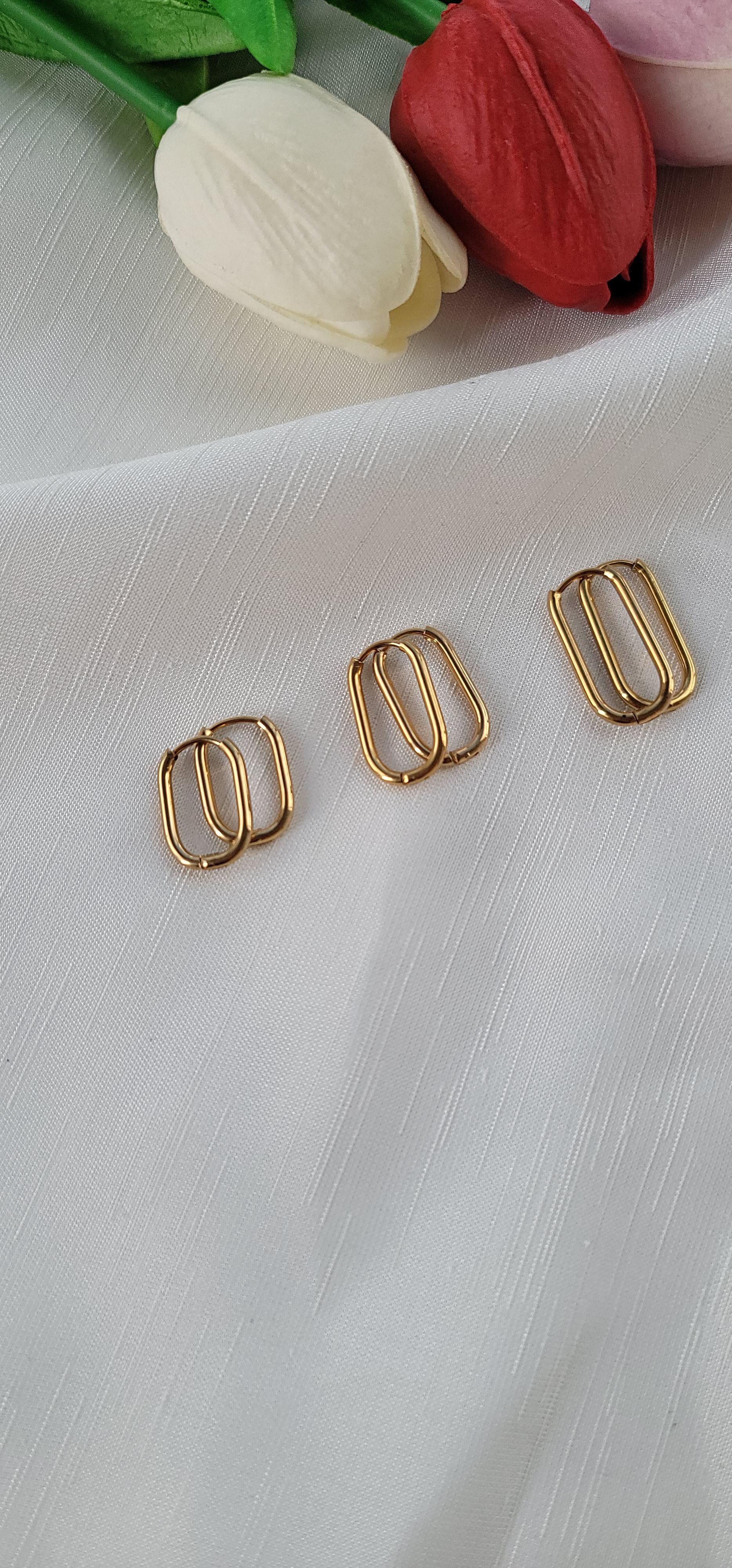 Oval küpe
