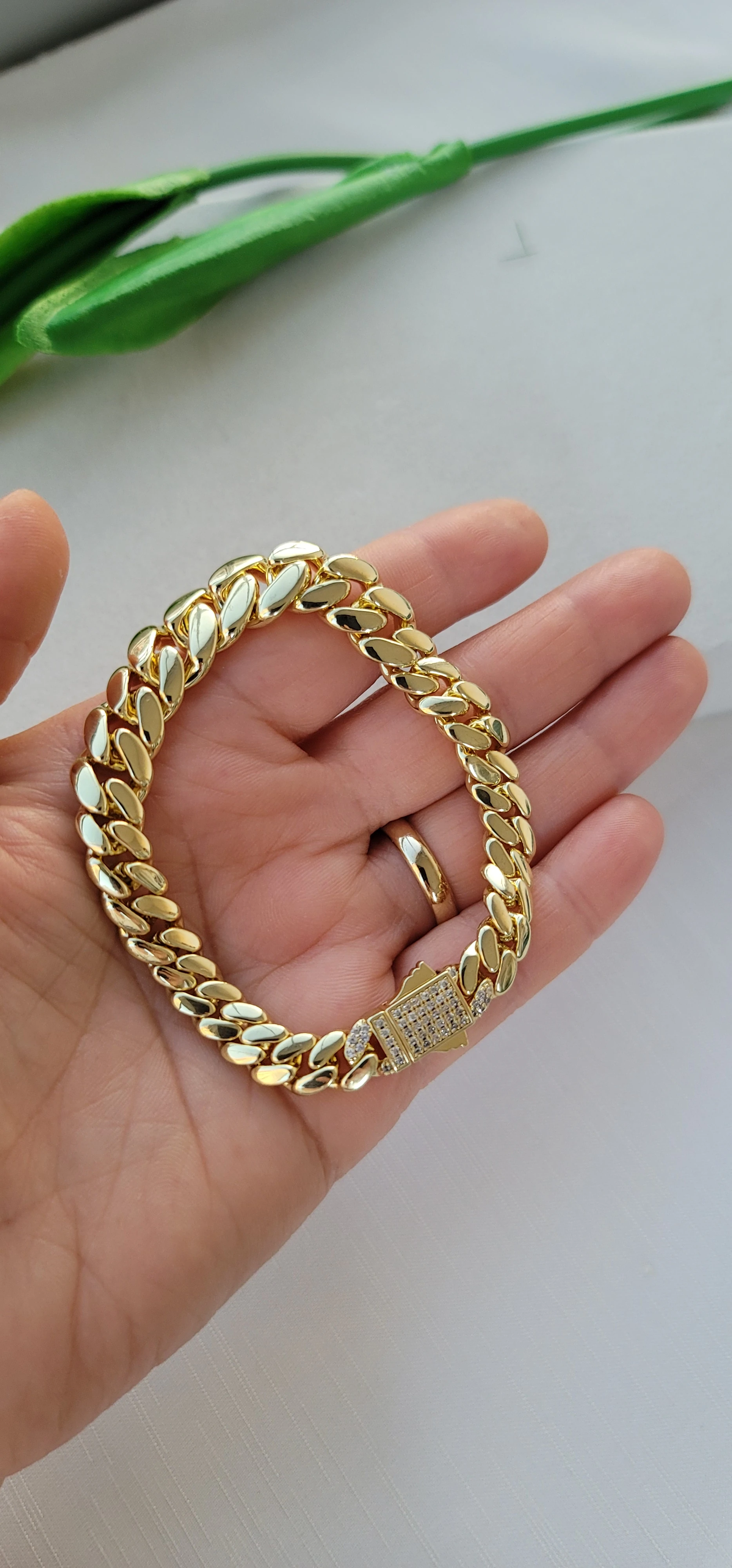 Vip 14 k kaplama gurmet bileklik