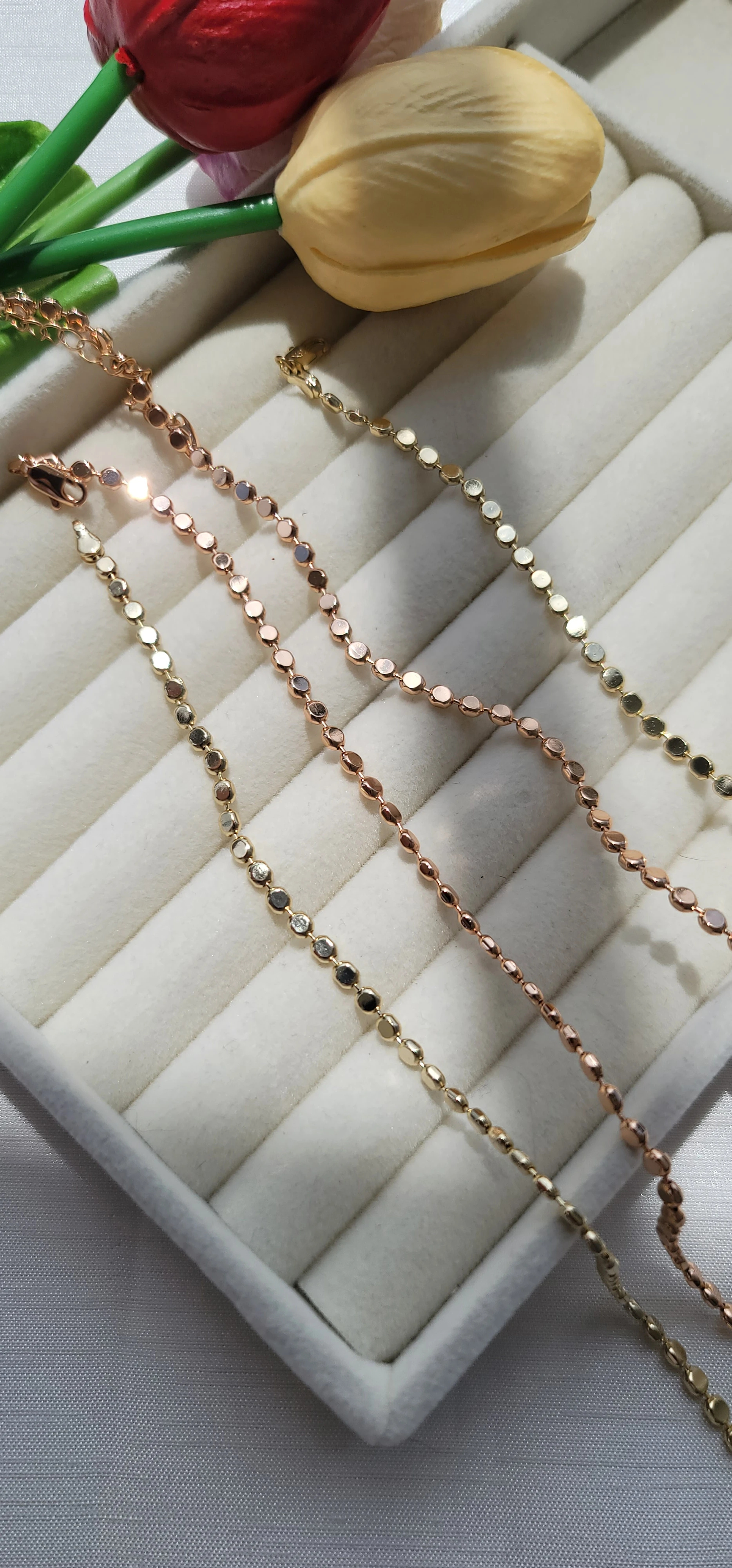 Xuping pullu zincir kolye - Gold