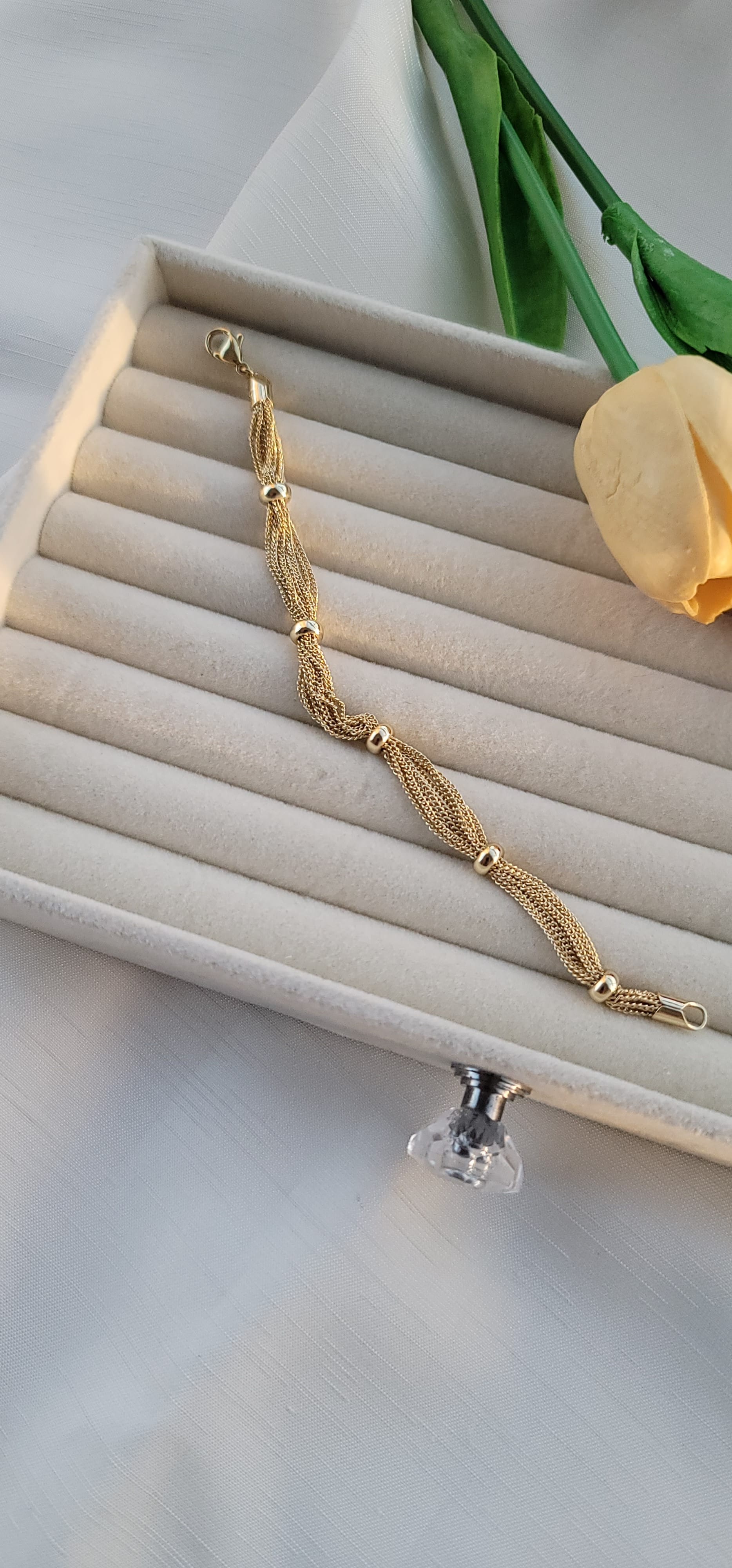 14k vip dorika zincir bileklik