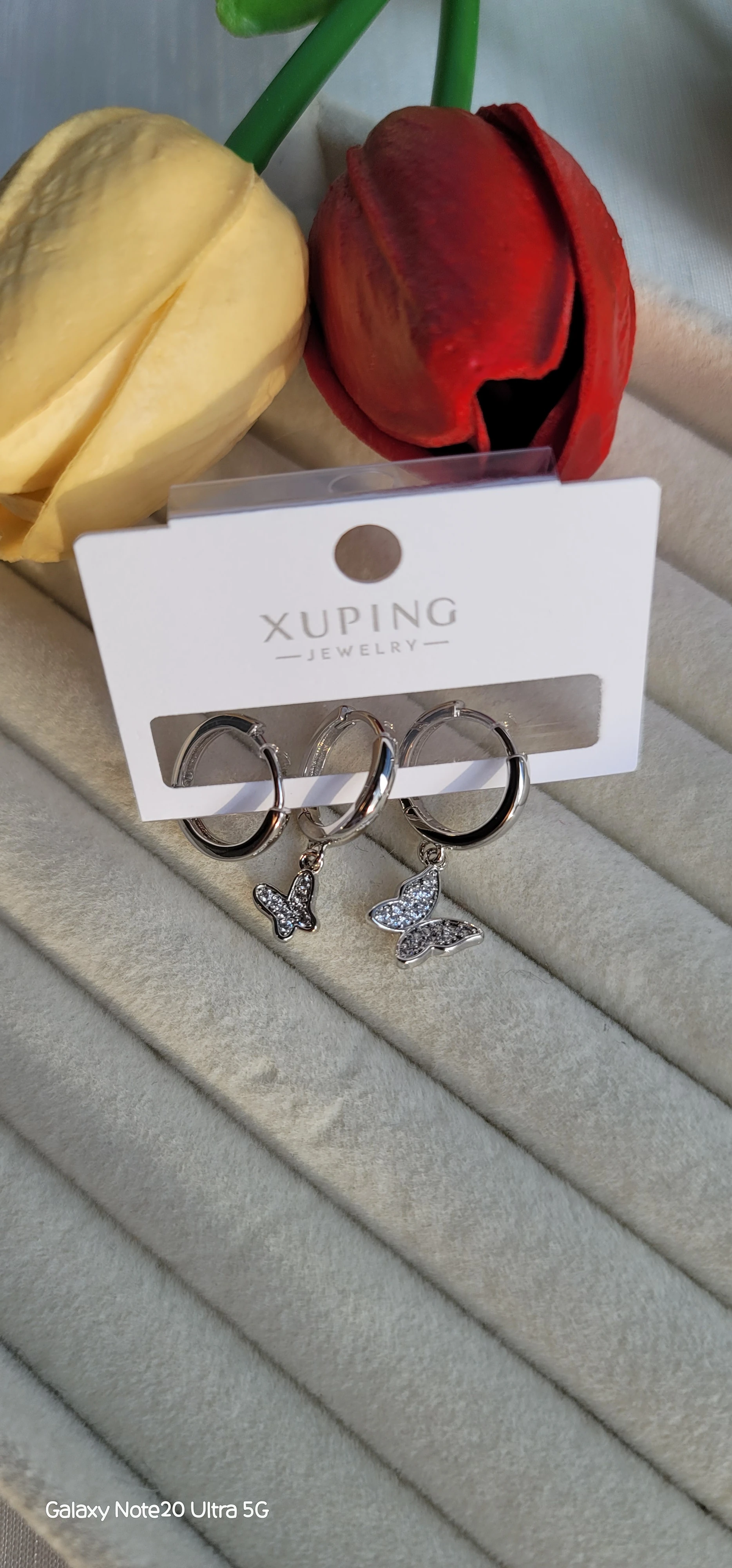 Xuping silver küpe set
