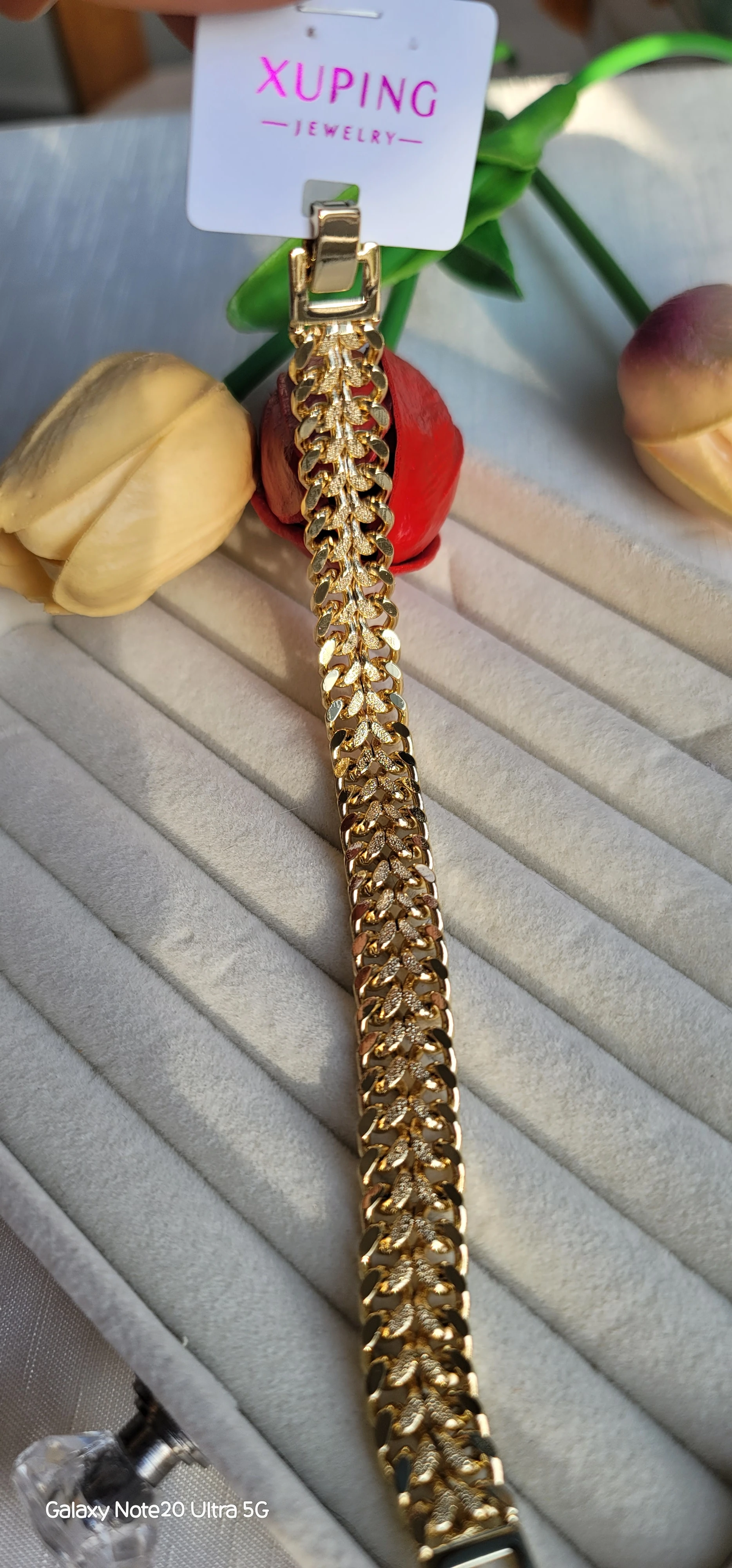 Xuping simli zincir bileklik