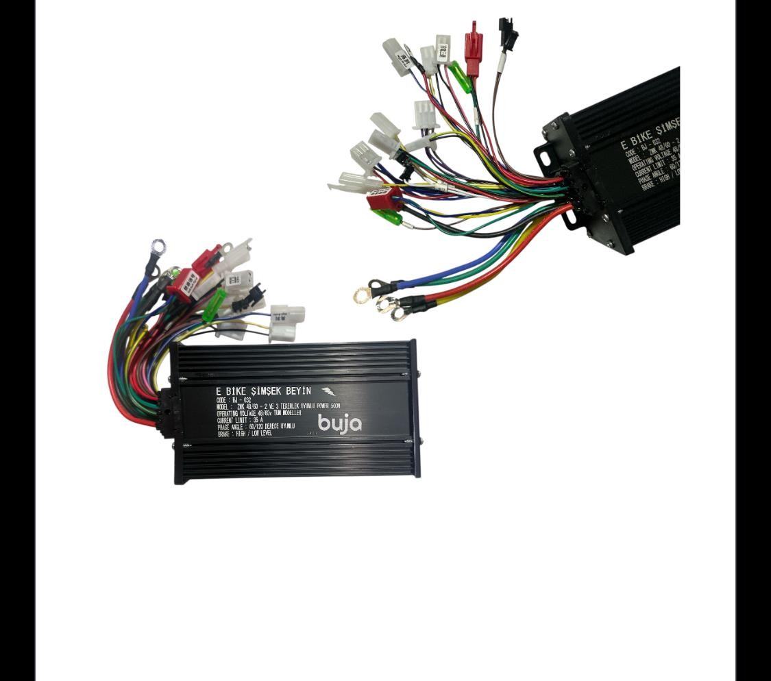 Volta Uyumlu 500W 48/60V Elektrikli Motor Beyni – 3 Tekerli E-Bike Sürücü Kontrol Ünitesi