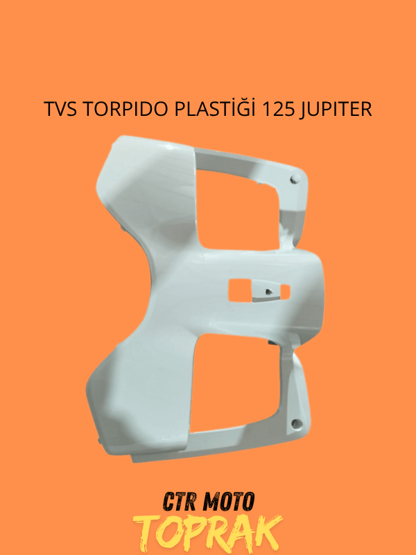 TVS Jupiter 125 Torpido Plastiği – Gövde Ön Panel Kaporta Parçası Beyaz