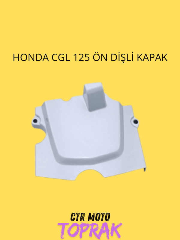 Honda CGL 125 Ön Dişli Kapağı – Dayanıklı Plastik Zincir Muhafaza Kapak