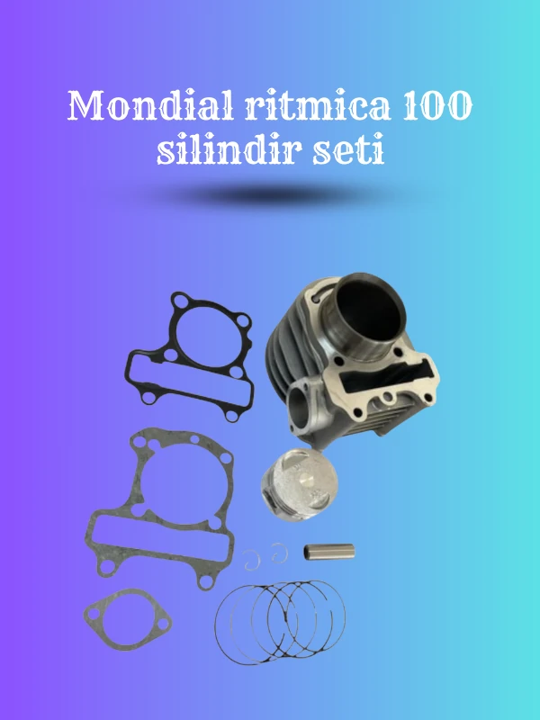 Mondial Ritmica 100 Silindir Seti – Piston, Segman ve Conta Takımı