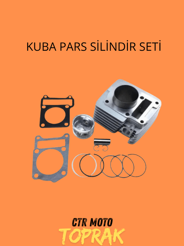 Kuba Pars Silindir Seti – Piston, Segman ve Conta Takımı Motosiklet Motor Seti