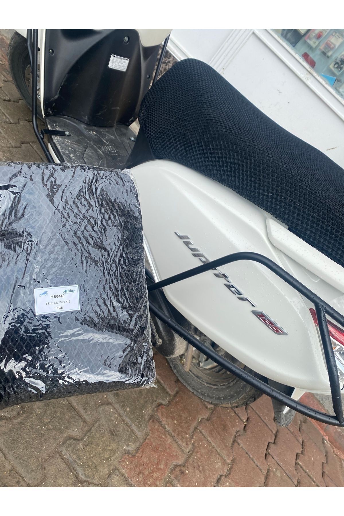 Tvs jupiter 125 scooter sele (koltuk) kılıfı Uyumlu