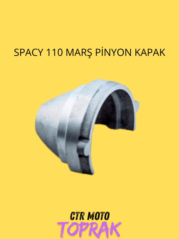 Spacy 110 Marş Pinyon Kapağı – Alüminyum Koruma Muhafaza Kapak Scooter Uyumlu