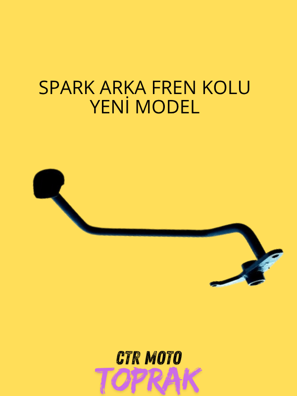 Spark Arka Fren Kolu – Yeni Model Sağlam Çelik Pedal Scooter Uyumlu