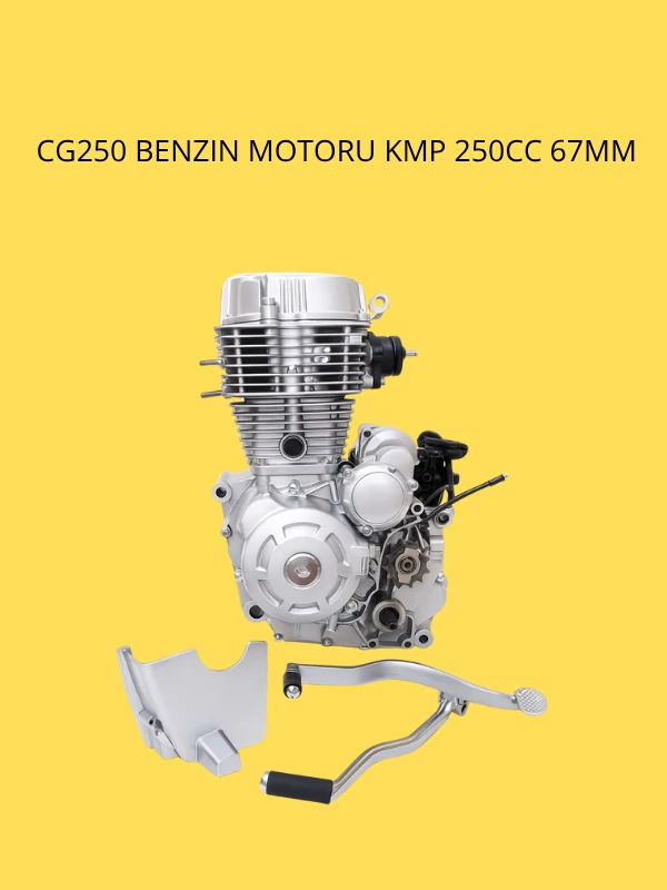 CG250 Benzin Motoru KMP 250cc 67mm – Manuel Vitesli Komple Motor Bloğu