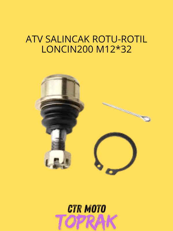 ATV Salıncak Rotu Rotil Loncin 200 – M12x32 Ön Süspansiyon Bağlantı Rotili