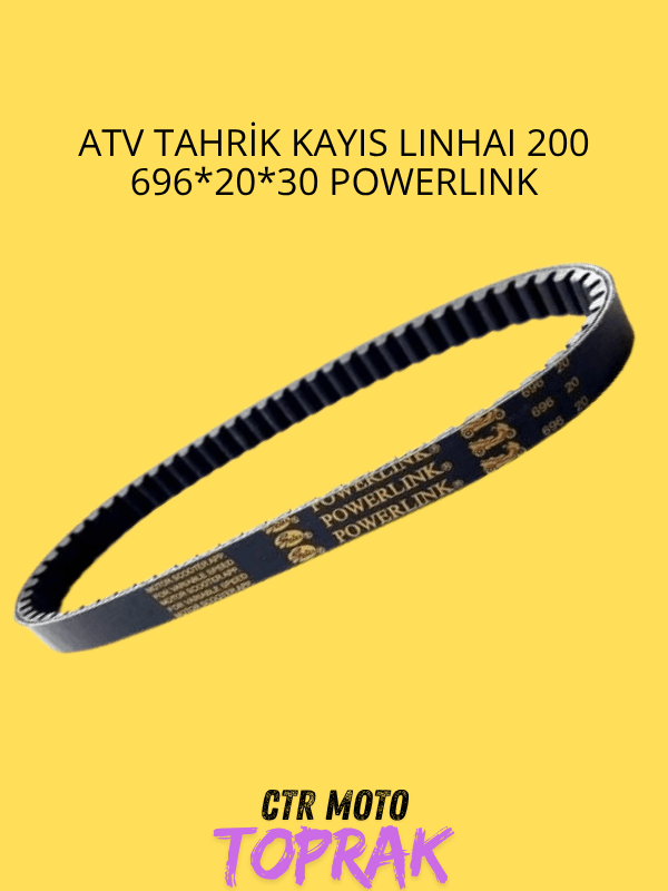 ATV Tahrik Kayışı Linhai 200 – 696x20x30 Powerlink V Kayış Aktarma Kayışı