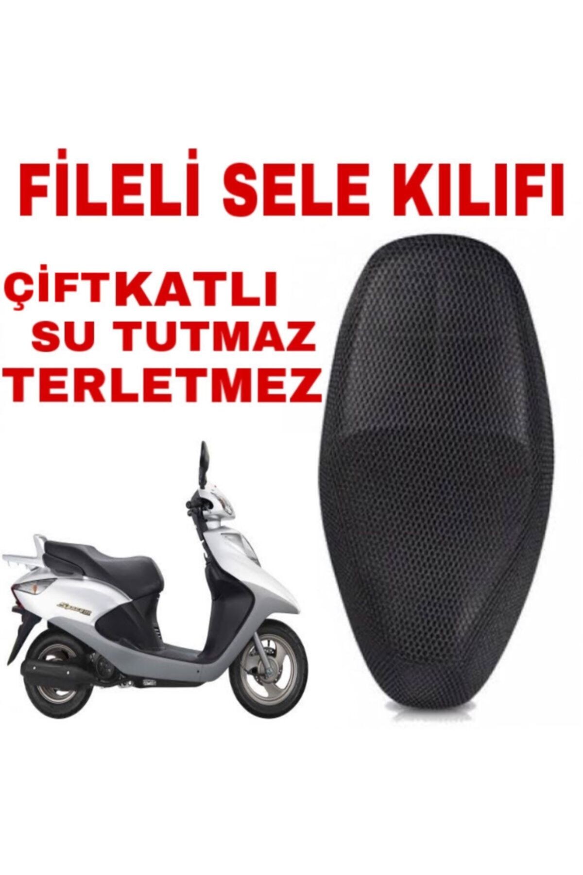 Yuki Gusto 50 Cc Magic 50 Cc Uyumlu Sele Koltuk Kılıfı 3d Çift Kat File