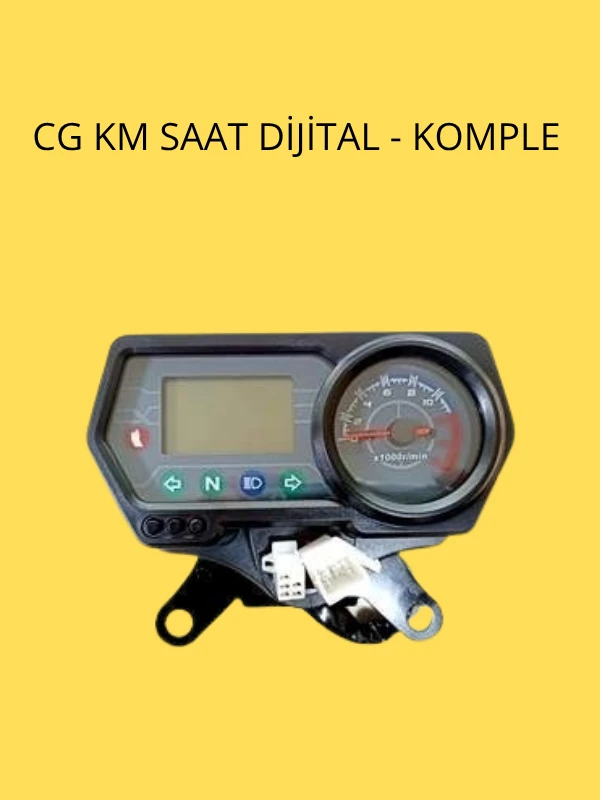CG Dijital KM Saat Komple – Gösterge Paneli ve Devir Saati