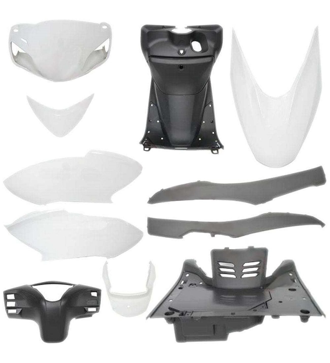 Honda Spacy Alpha Beyaz Kaporta Seti – 11 Parça Panel