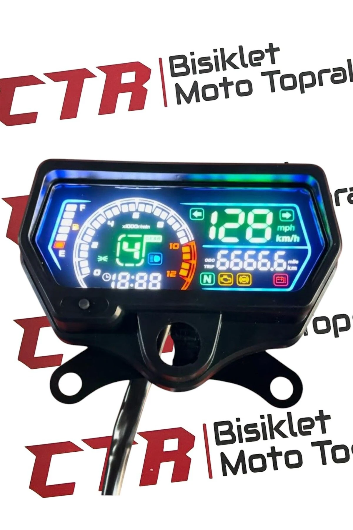 CG-ASYA-KUBA-ÇİTA-MONDİAL HAYALET EKRAN KM KİLOMETRE SAATİ TEK HALAT-ÇİFT HALATLIYA DA UYUMLU