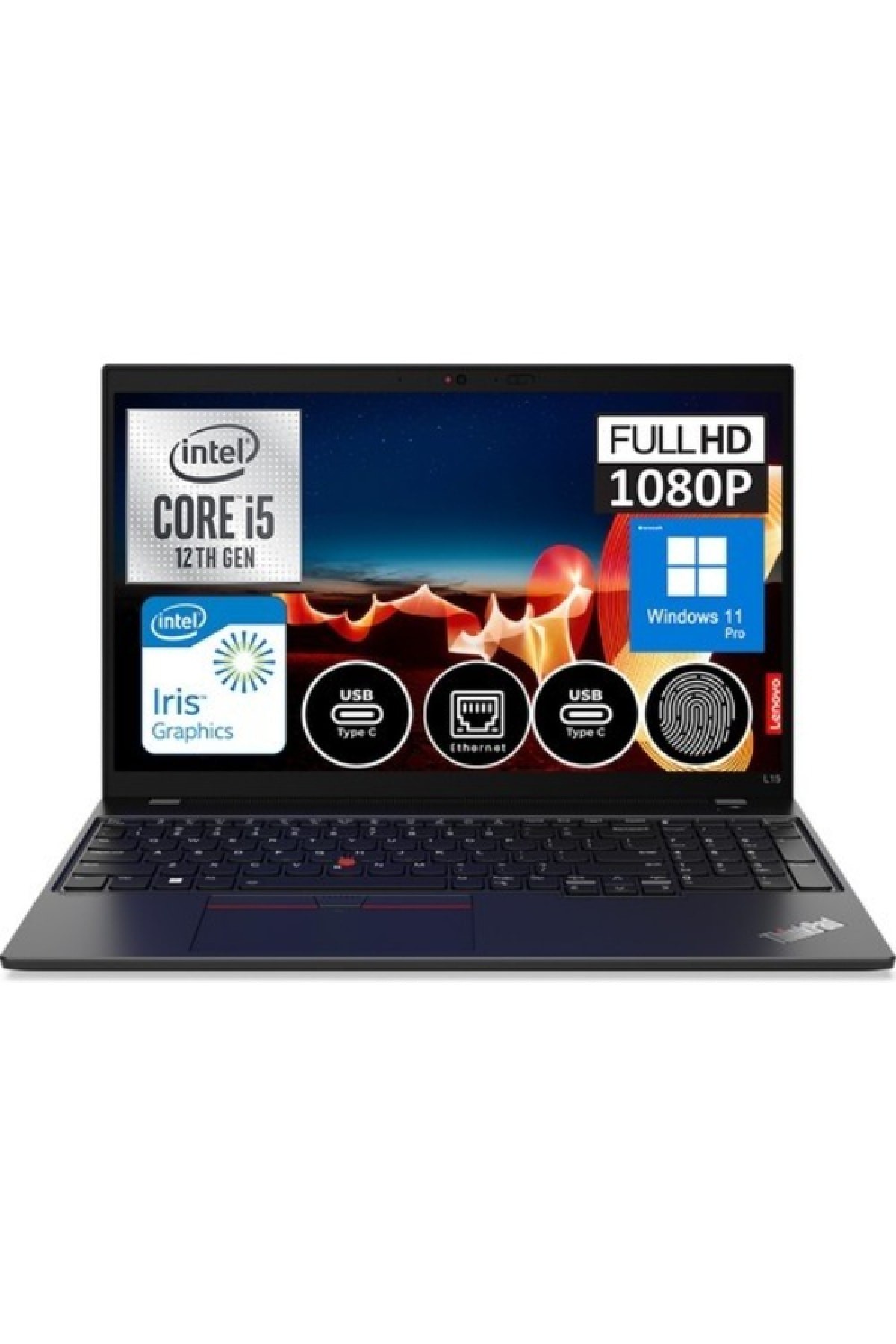 L15 G3 I5 1235u 16gb 512gb Ssd W11 Pro 15.6" Fhd Taşınabilir Bilgisayar 21c3001dtx