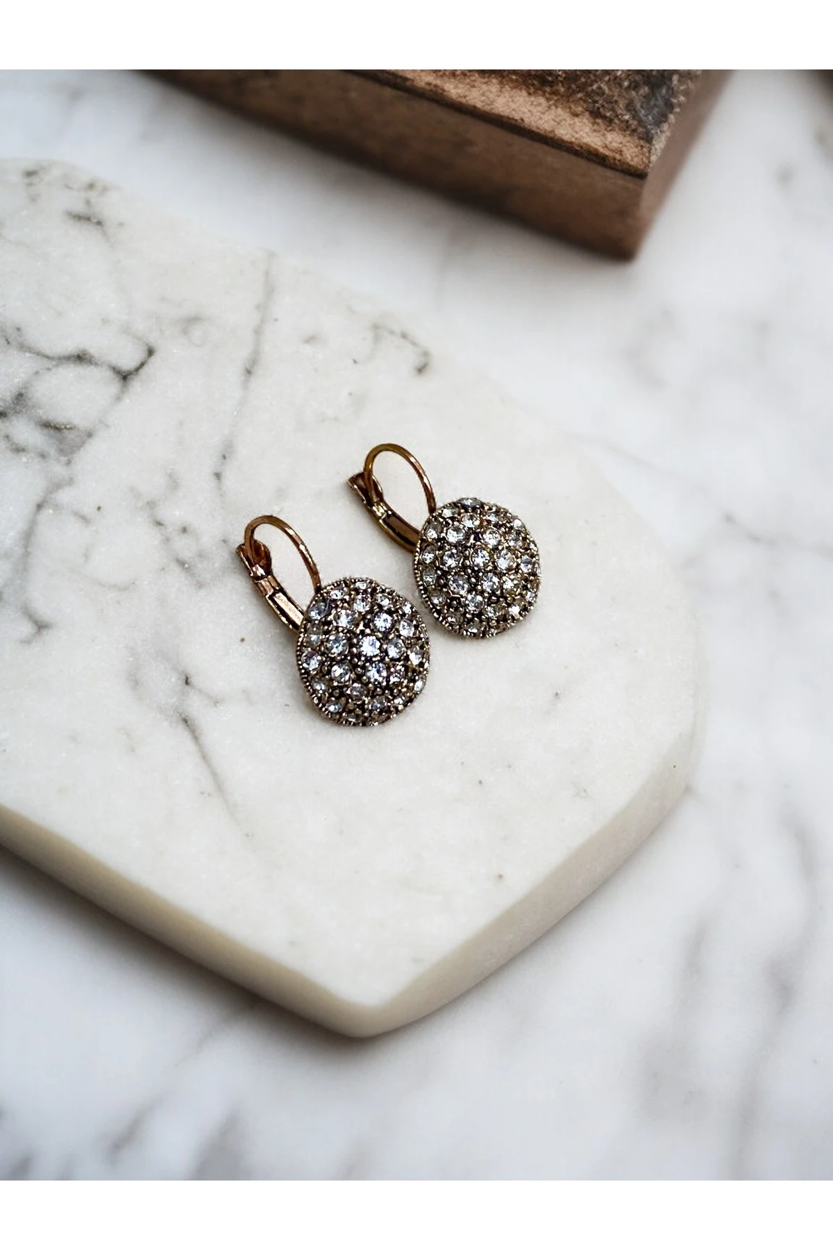 Yuvarlak Otantik Küpe