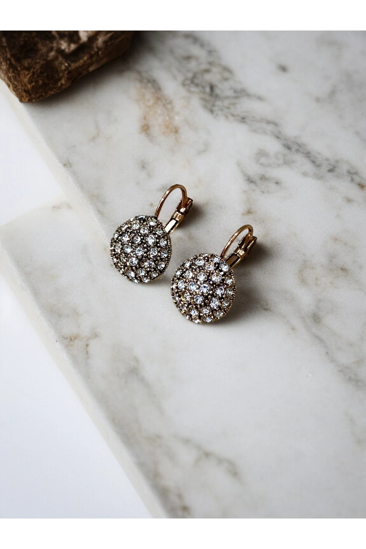 Yuvarlak Otantik Küpe