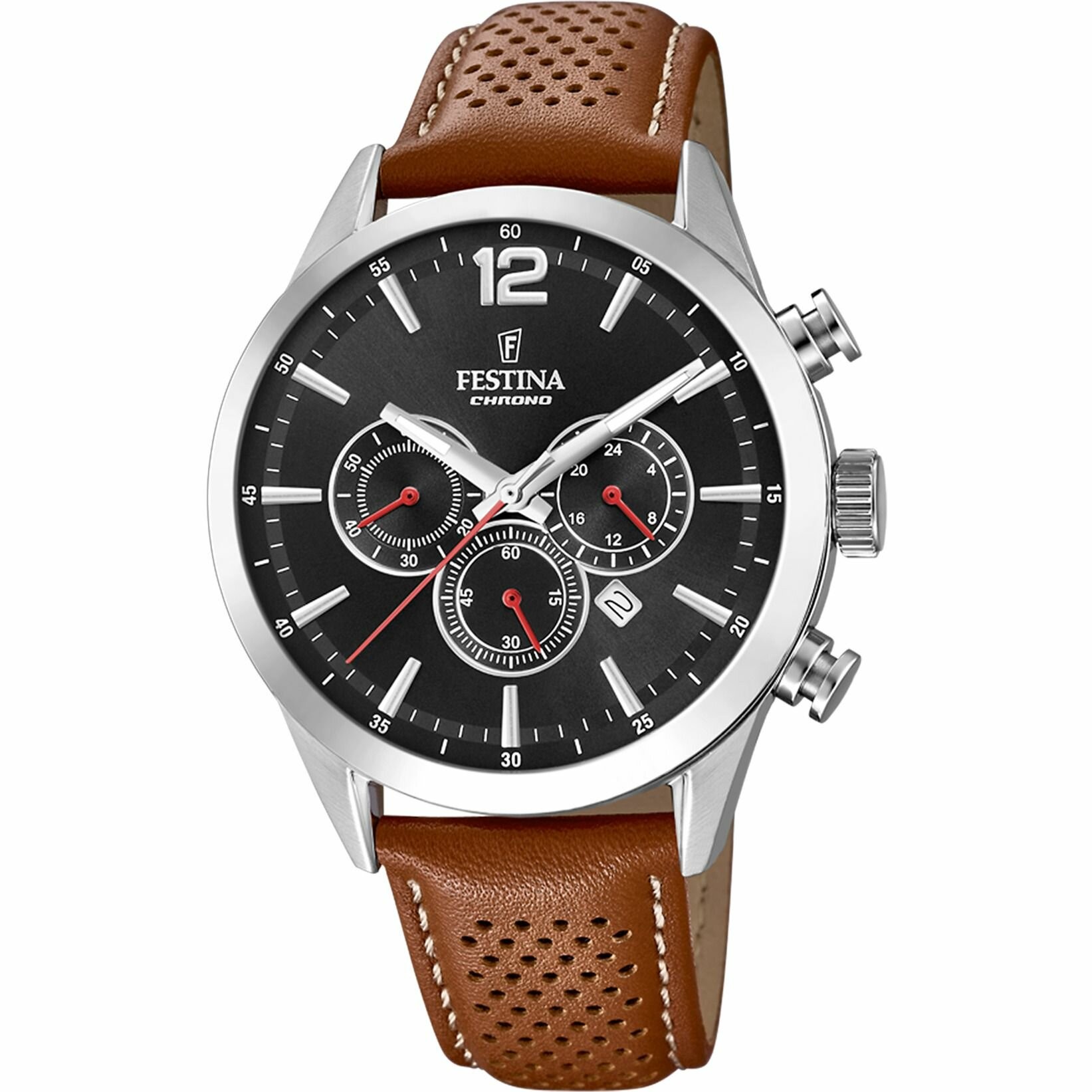 FESTINA F20542/6 TIMELESS CHRONOGRAPH ERKEK KOL SAATİ - Siyah