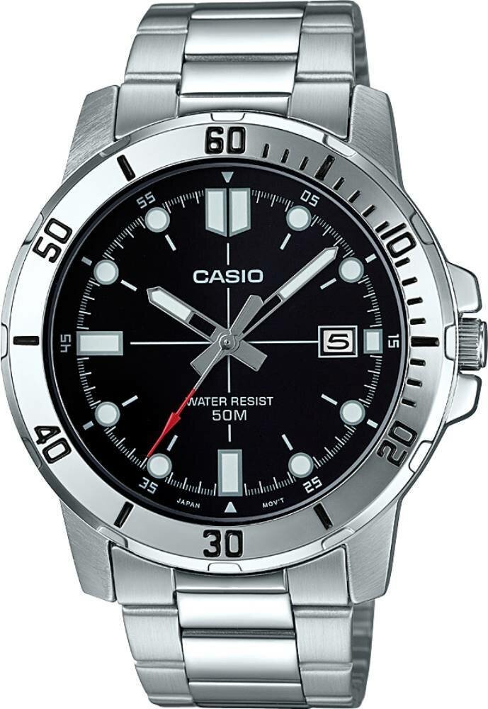 CASIO MTP-VD01D-1EVUDF ERKEK KOL SAATİ - Siyah