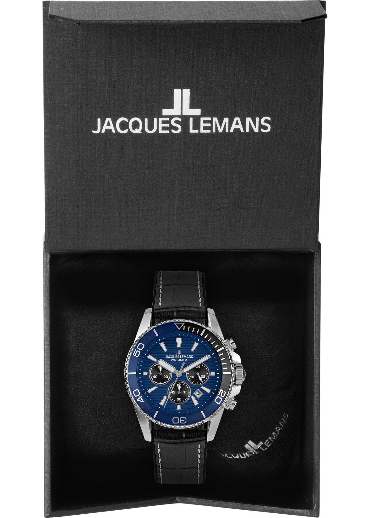 JACQUES LEMANS 1-2206B LIVERPOOL DIVER ERKEK KOL SAATİ