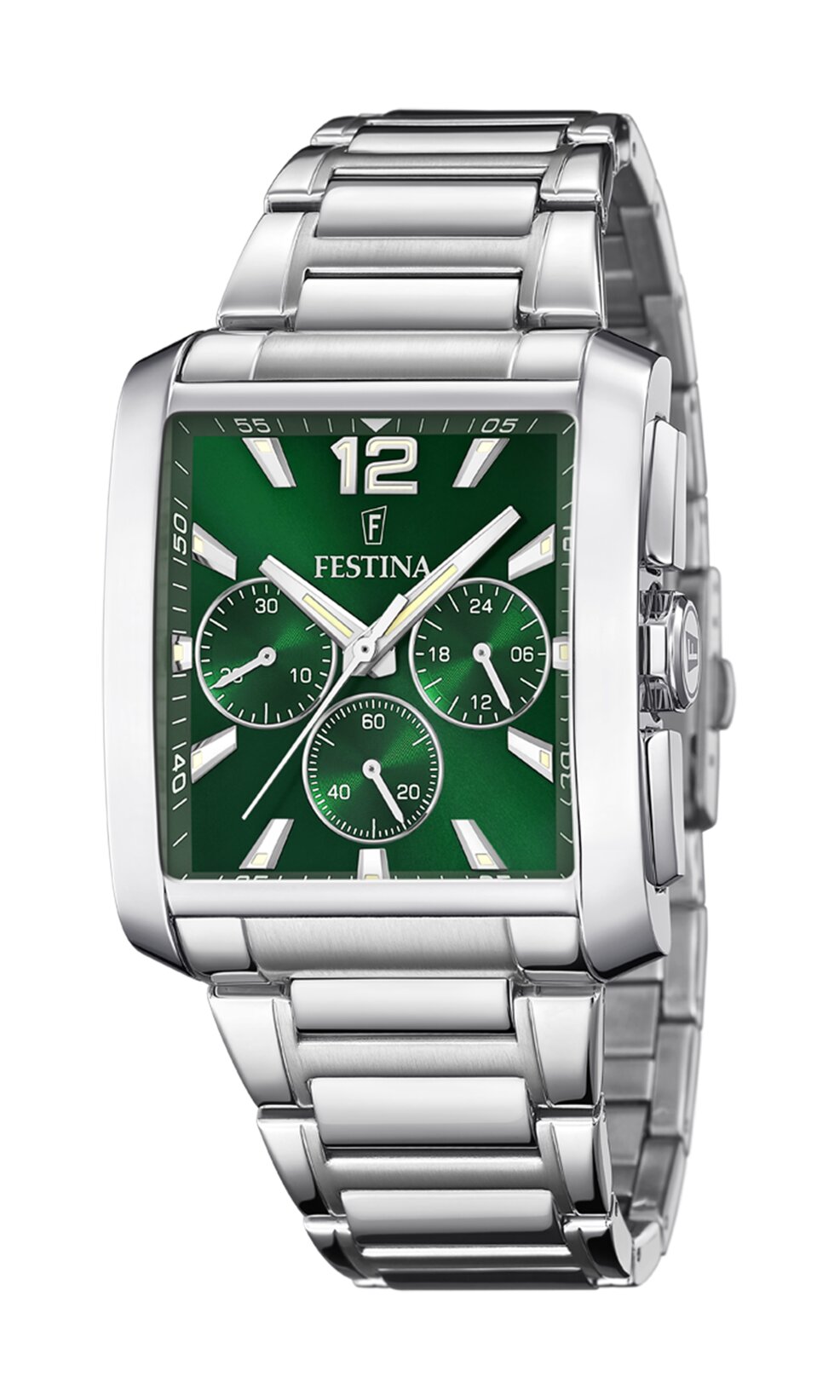 FESTINA F20635/3 SQUARE ERKEK KOL SAATİ - Yeşil