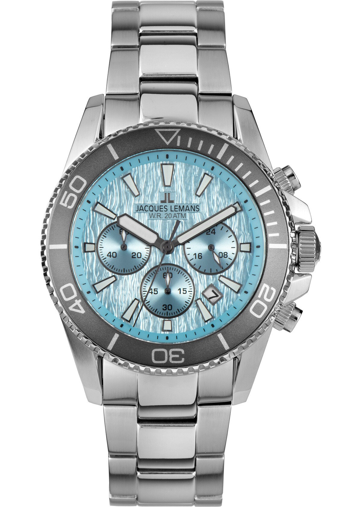 JACQUES LEMANS 1-2206K LIVERPOOL DIVER ERKEK KOL SAATİ - Mavi