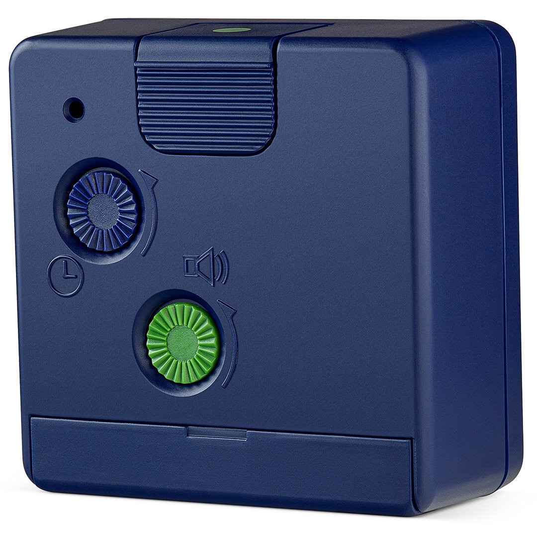 BRAUN BC02BL MAVİ KLASİK SEYAHAT ANALOG ALARMLI MASA SAATİ