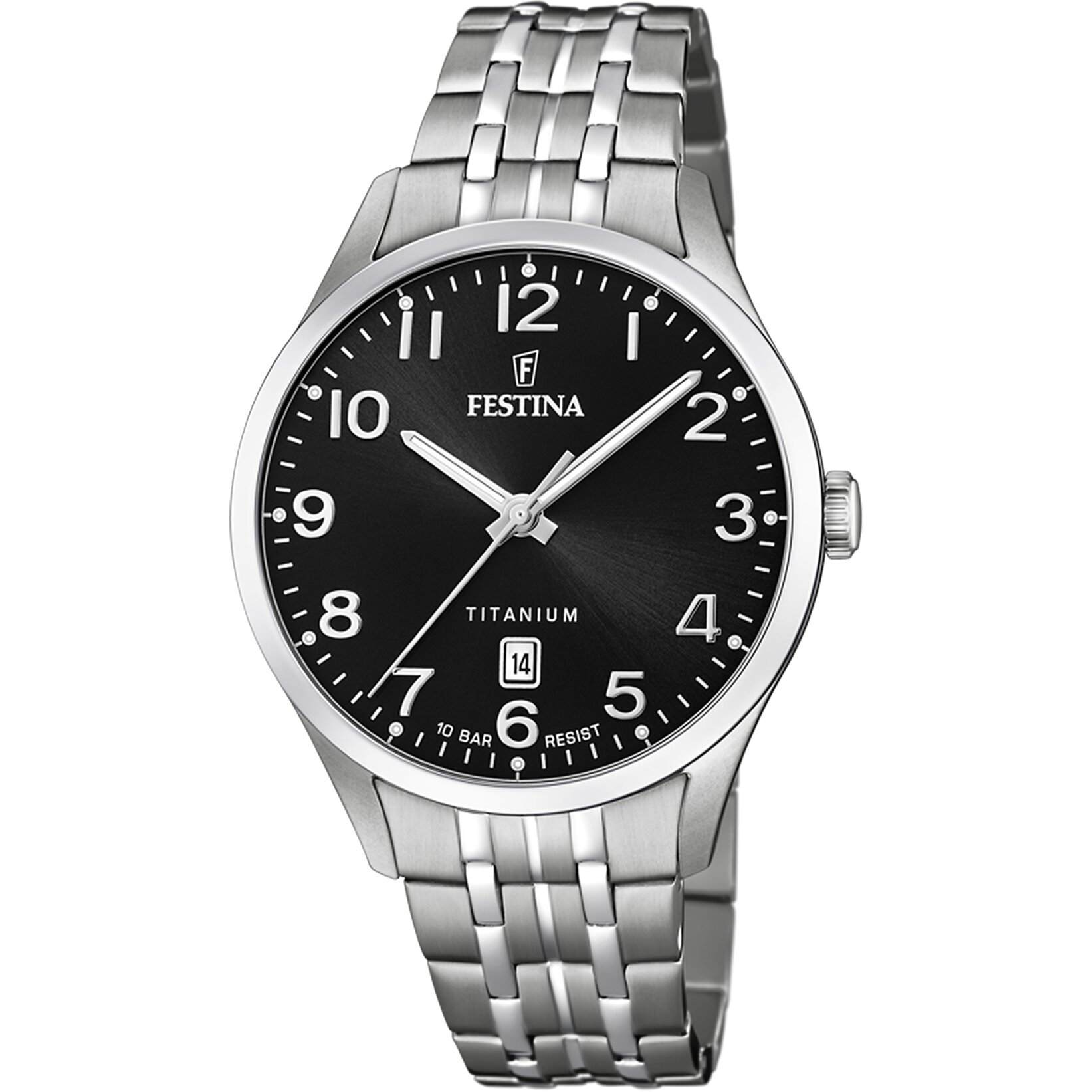 FESTINA F20466/3 TİTANYUM ERKEK KOL SAATİ - Siyah