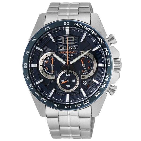 Seiko SSB345P1 Chronograph Erkek Kol Saati - Metalik