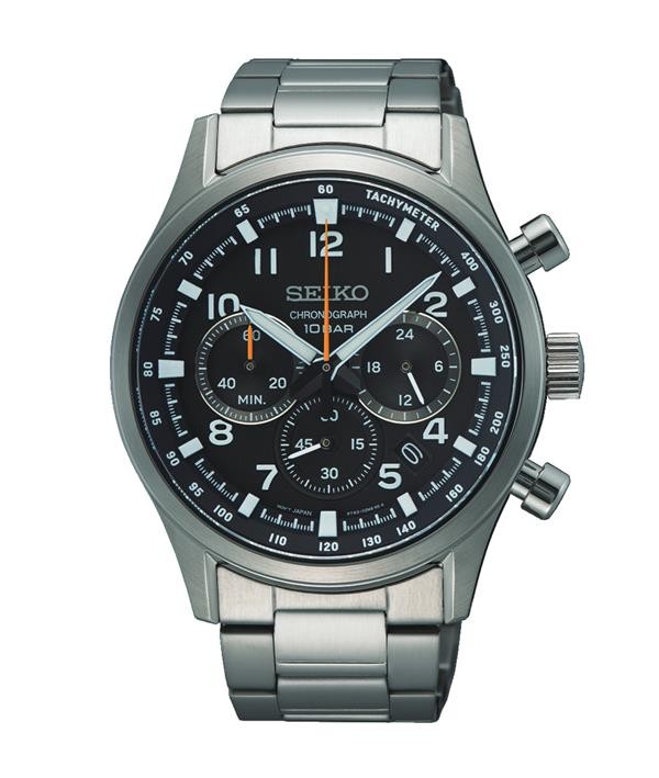 Seiko SSB447P Erkek Kol Saati - Metalik