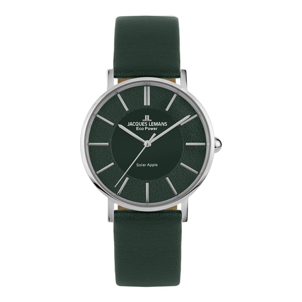 JACQUES LEMANS ECO POWER 1-2113D KADIN KOL SAATİ - Yeşil