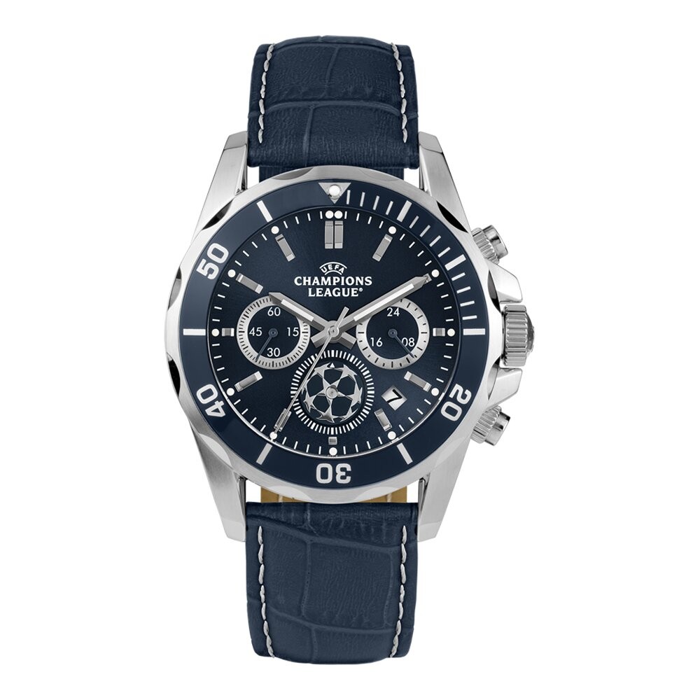 JACQUES LEMANS UEFA CHAMPIONS LEAGUE CL-103A ERKEK KOL SAATİ - Mavi