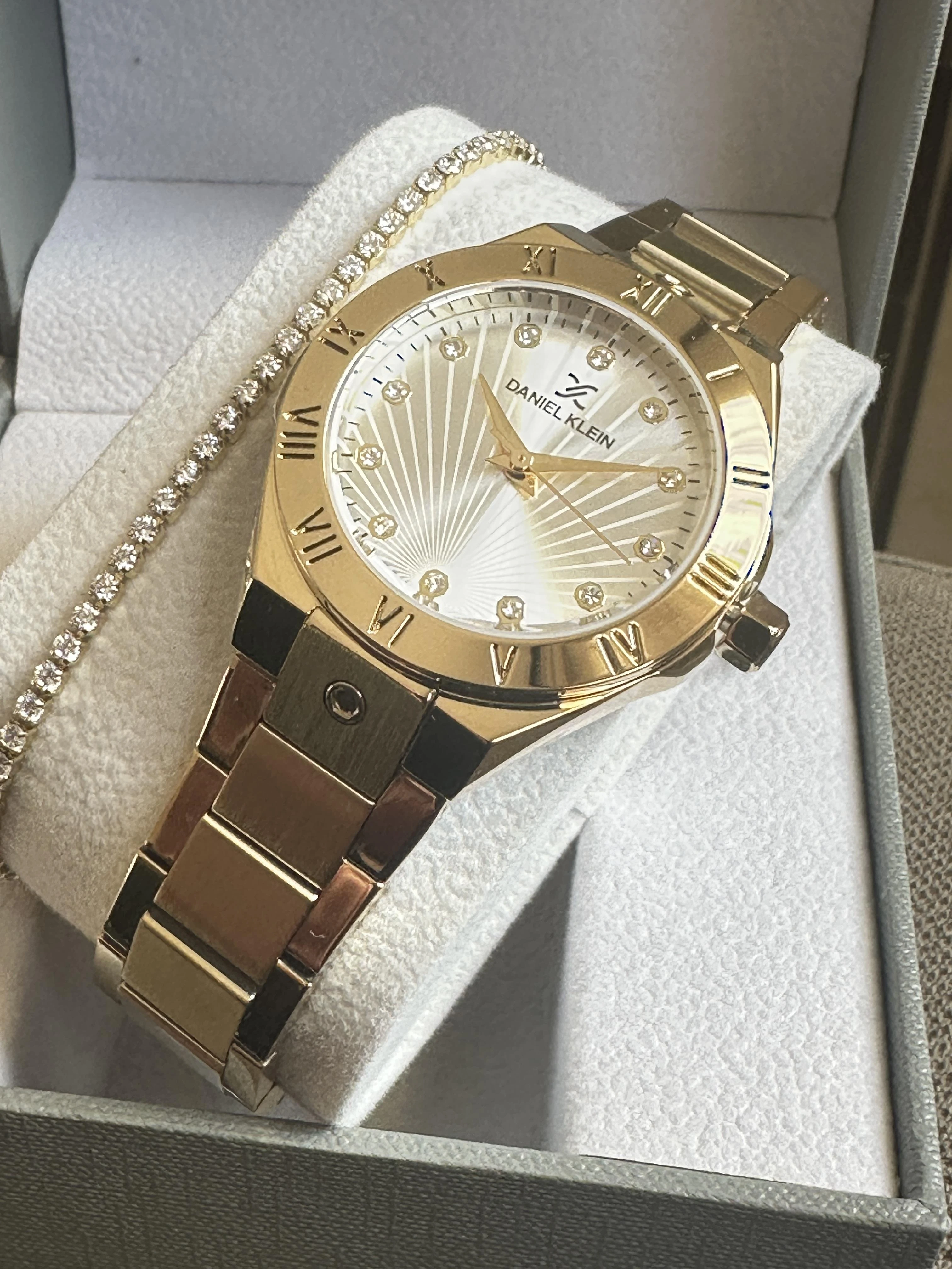 DANİEL KLEİN BİLEKLİK HEDİYELİ KADIN KOL SAATİ