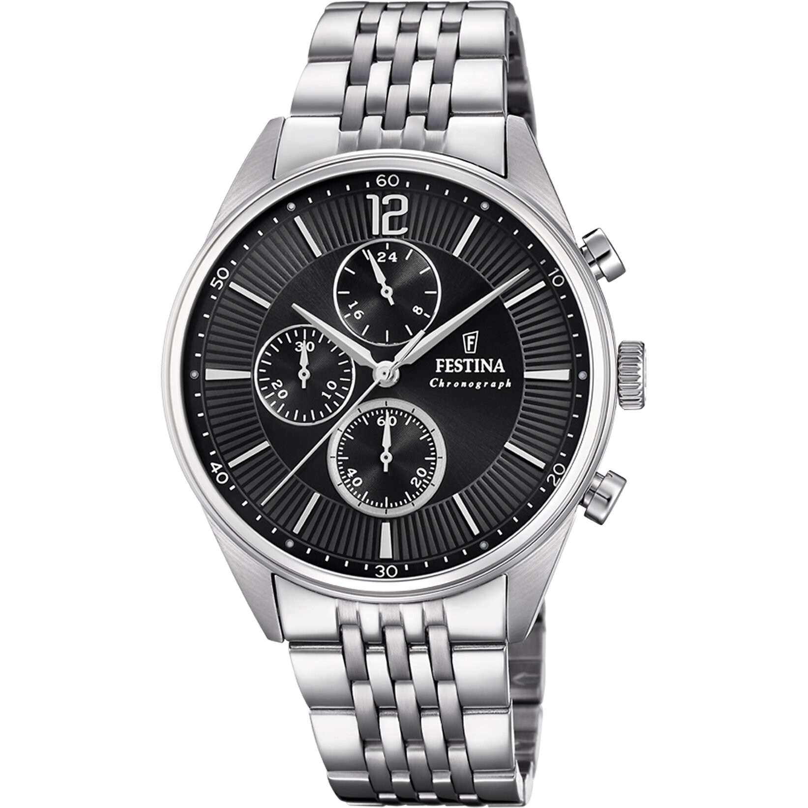 FESTINA F20285/4 TIMELESS CHRONOGRAPH ERKEK KOL SAATİ - Siyah