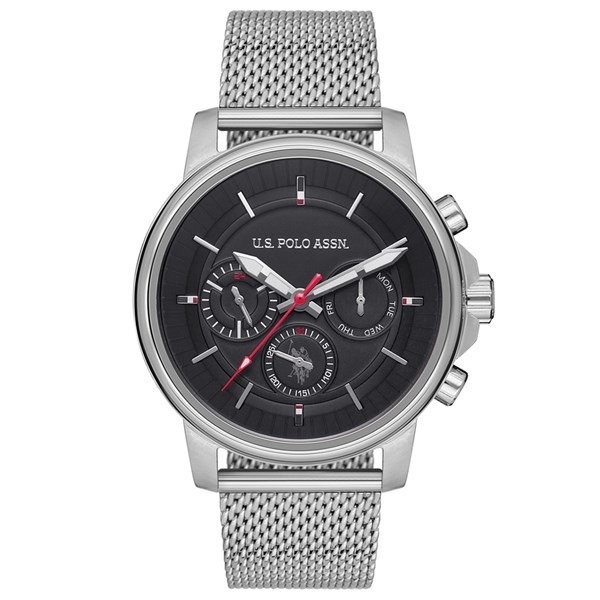 U.S. Polo Assn. USPA1020-04 Erkek Kol Saati - Metalik