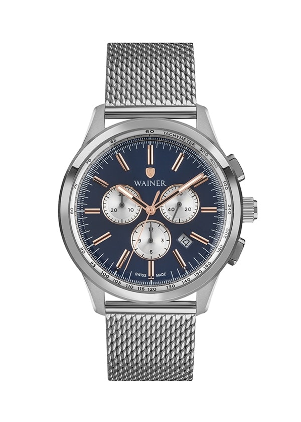 Wainer WA.12340-C Erkek Kol Saati - Metalik