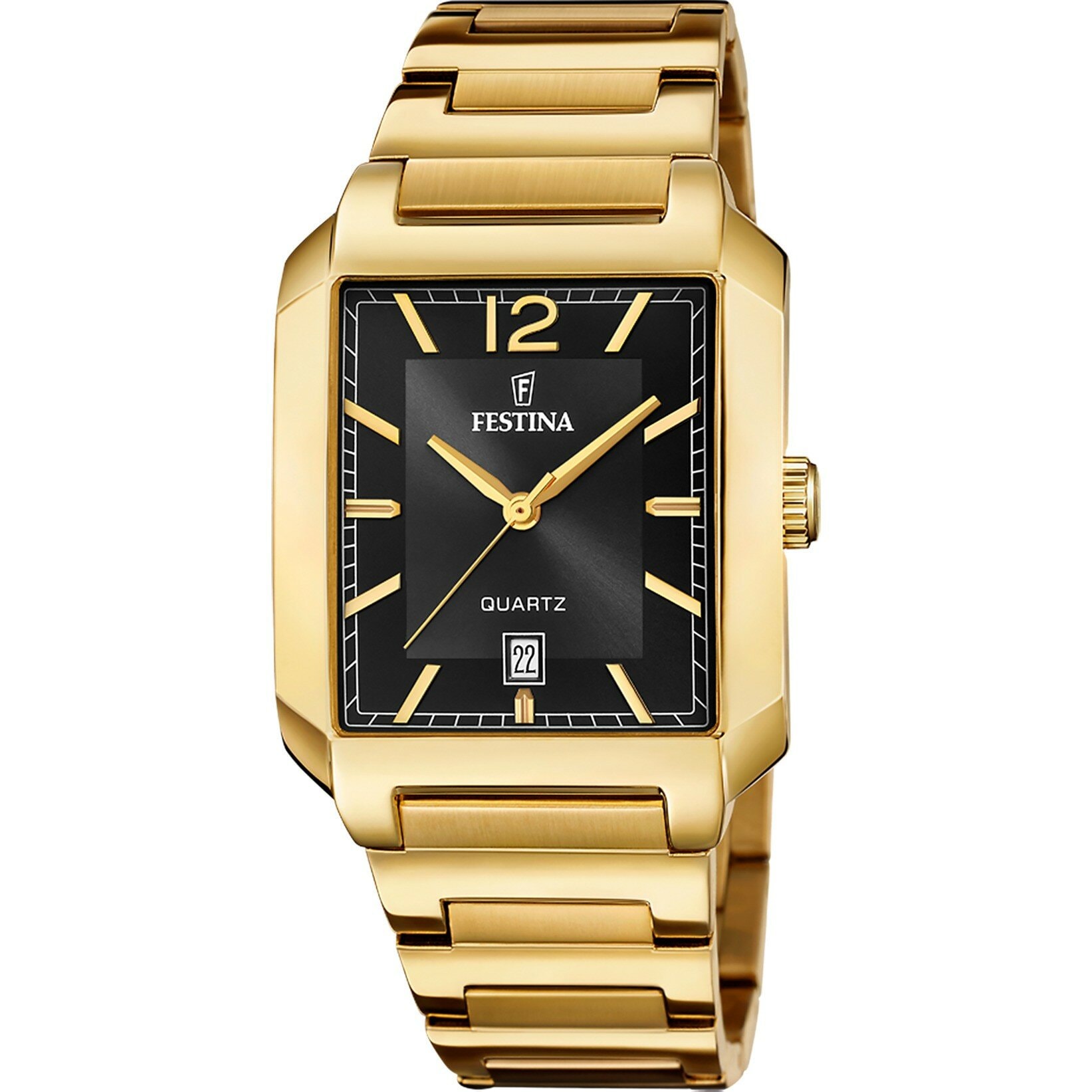 FESTINA F20678/4 SQUARE ERKEK KOL SAATİ - Siyah