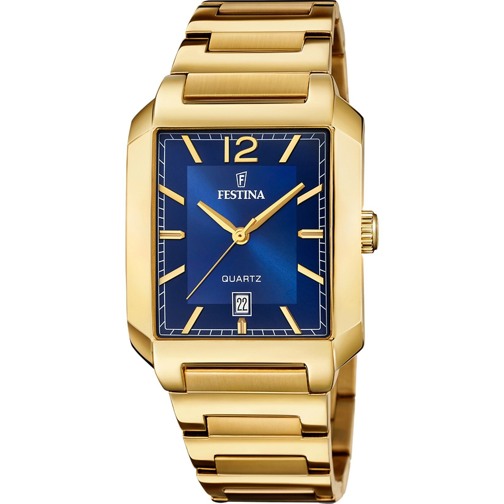FESTINA F20678/3 SQUARE ERKEK KOL SAATİ - Mavi