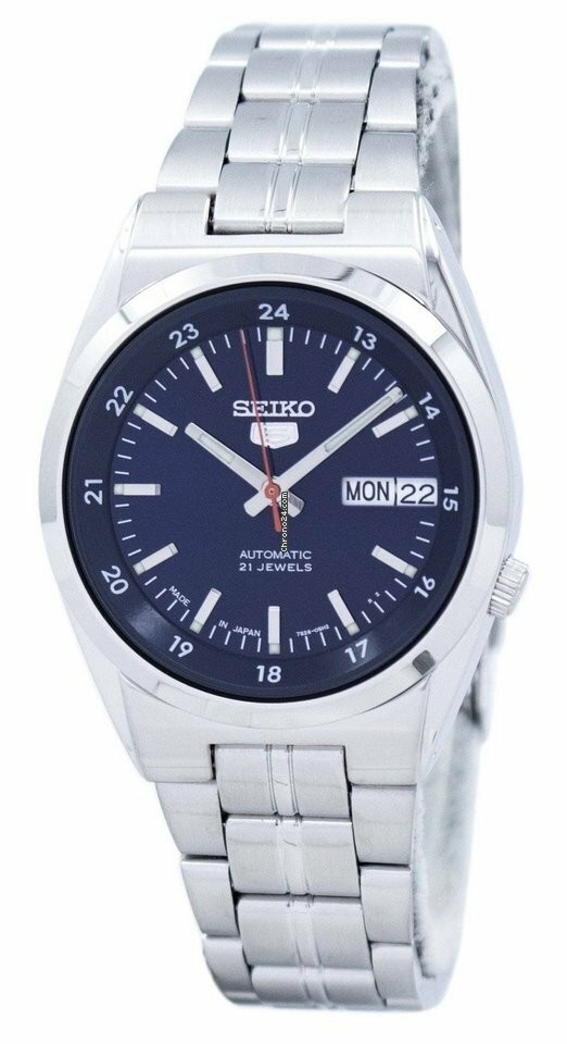 SEIKO 5 JAPAN SNK563J1 ERKEK KOL SAATİ - Lacivert