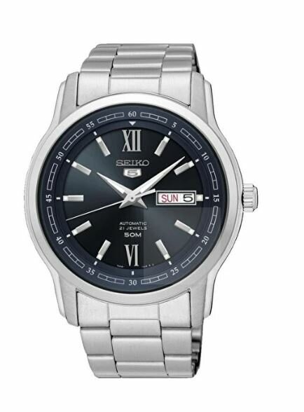 SEIKO 5 SNKP17K1 ERKEK KOL SAATİ - Siyah