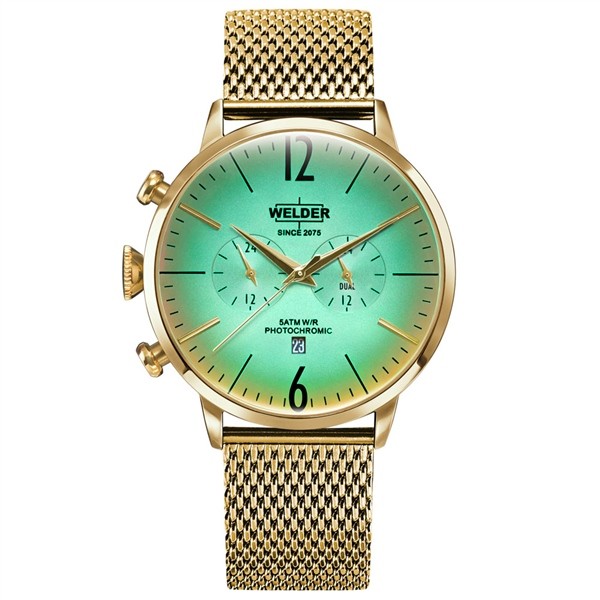 Welder Moody Watch WWRC402 45 mm Erkek Kol Saati - Altın
