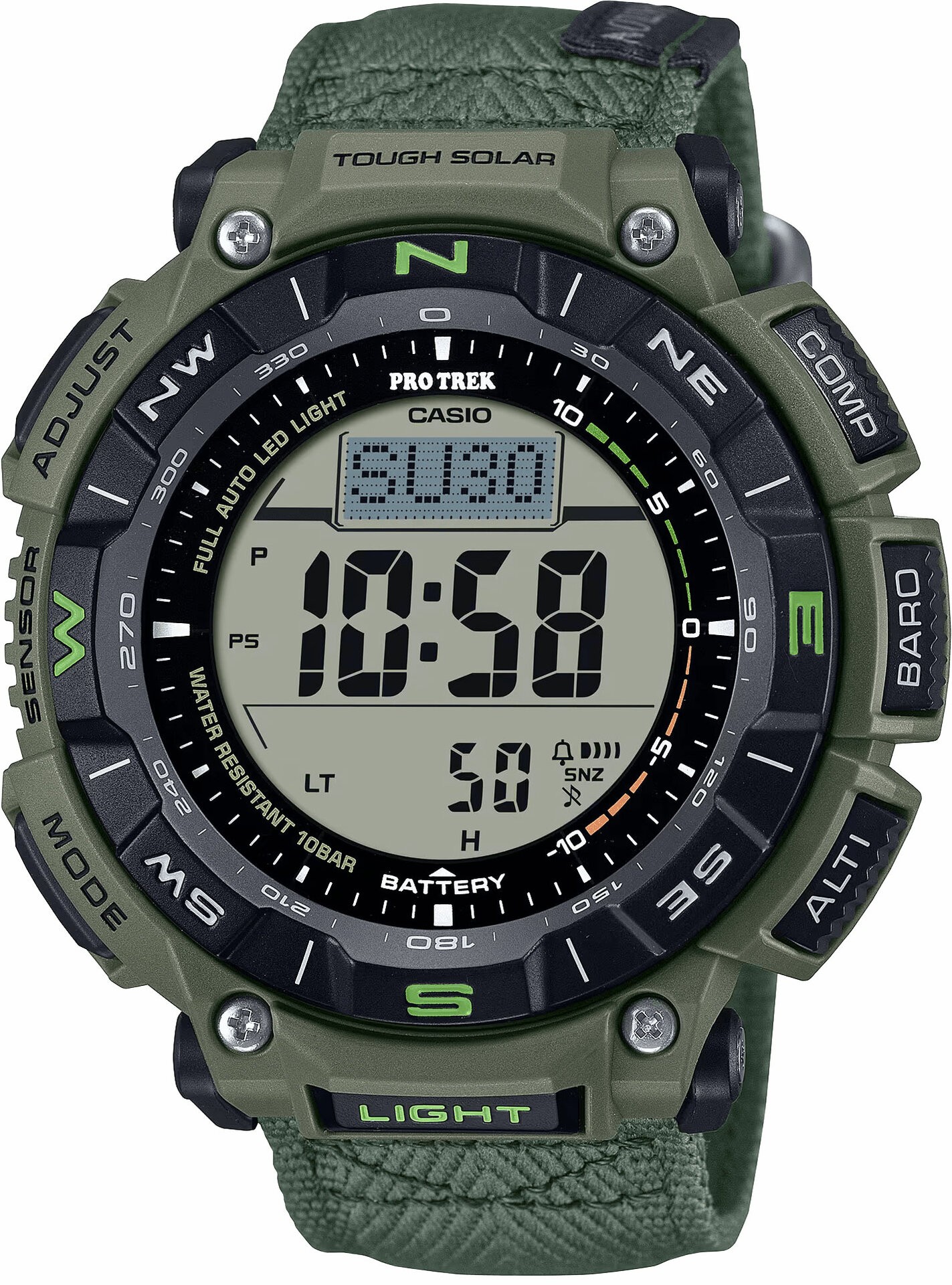 CASIO PRG-340B-3DR ERKEK KOL SAATİ - Gri