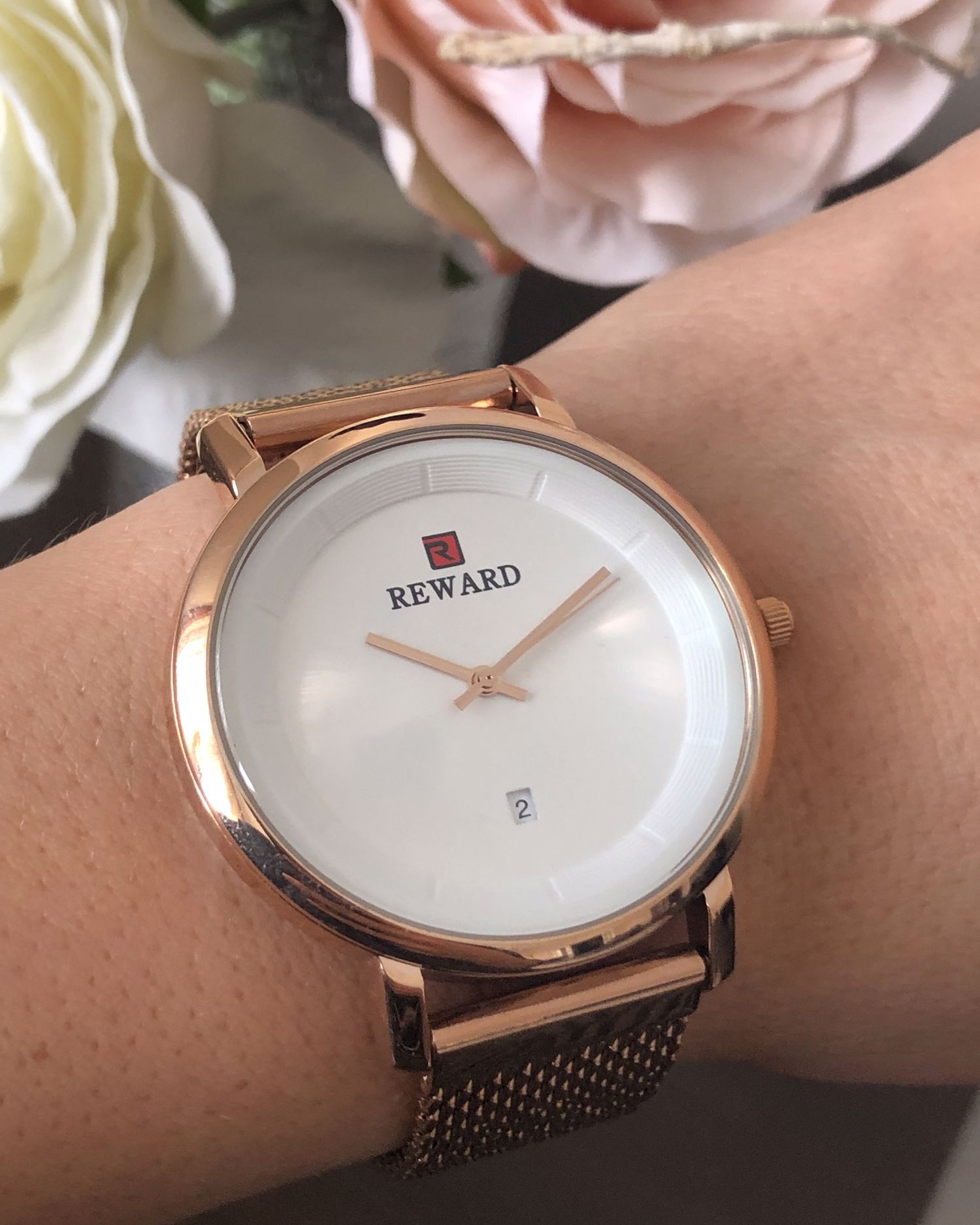 REWARD KADIN BÜYÜK KASA SPOR VE ŞIK KULLANIMA UYGUN - Rose Gold
