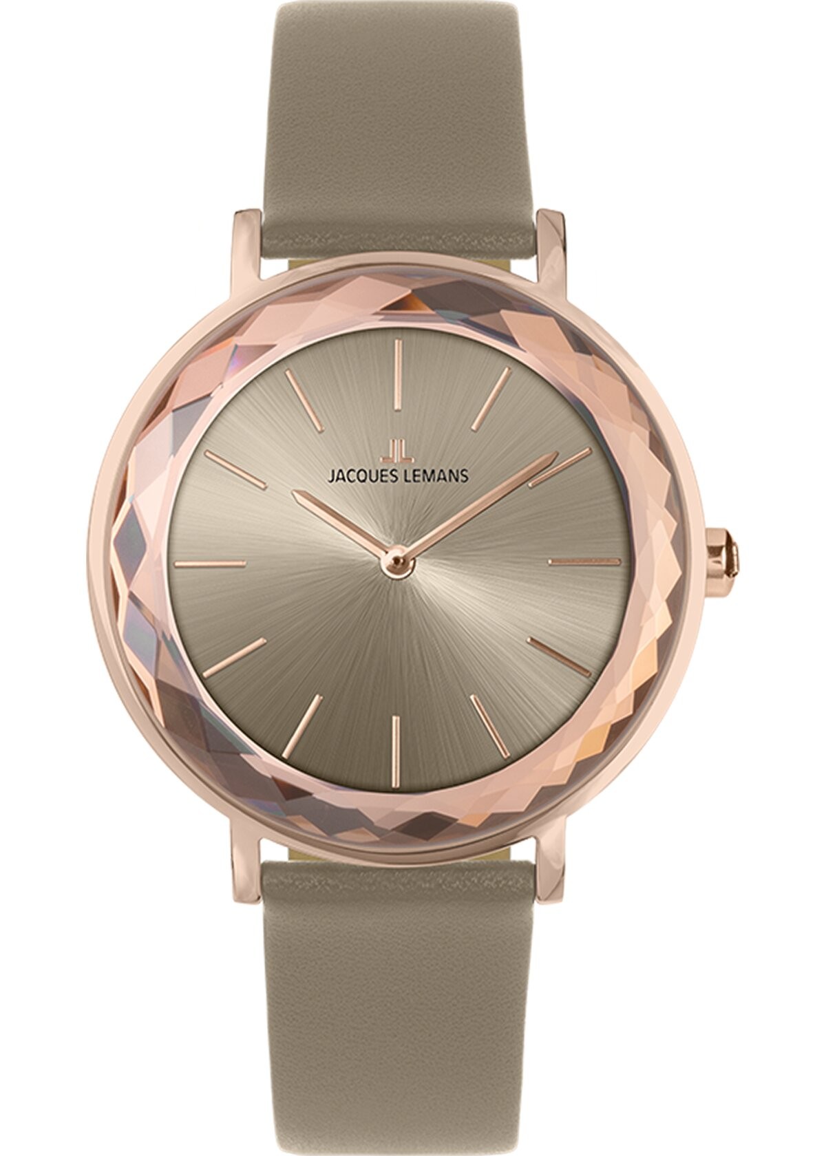 JACQUES LEMANS NICE 1-2054.1D KADIN KOL SAATİ - Kahverengi